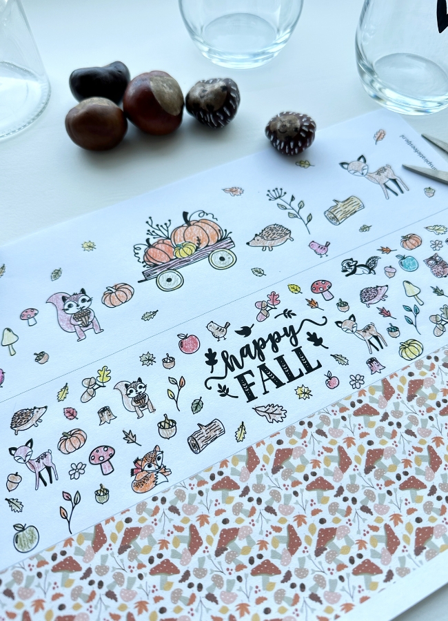 DIY herfstkaarsje maken